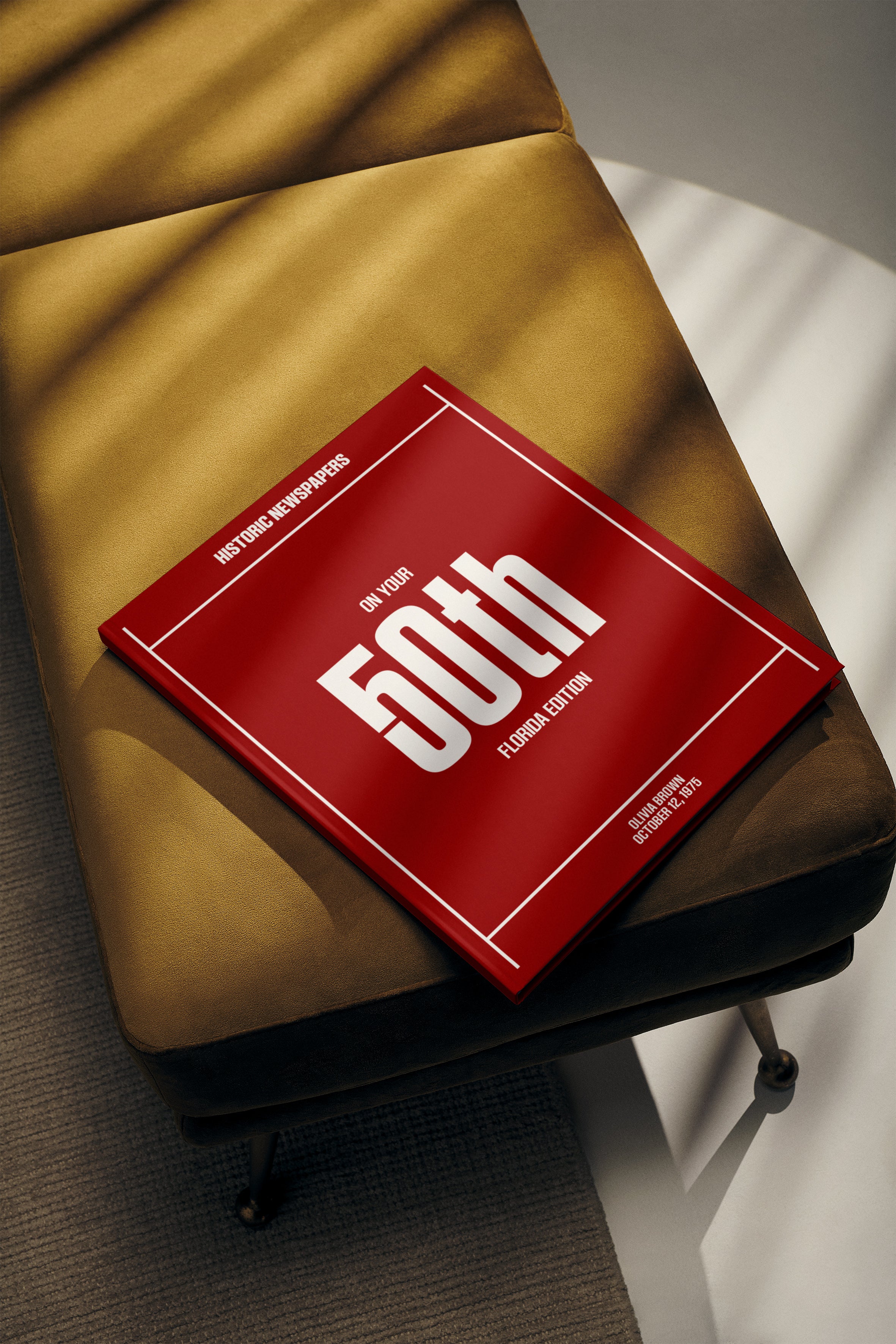 50th Milestone Birthday Newspaper Book Florida Edition - Image 4