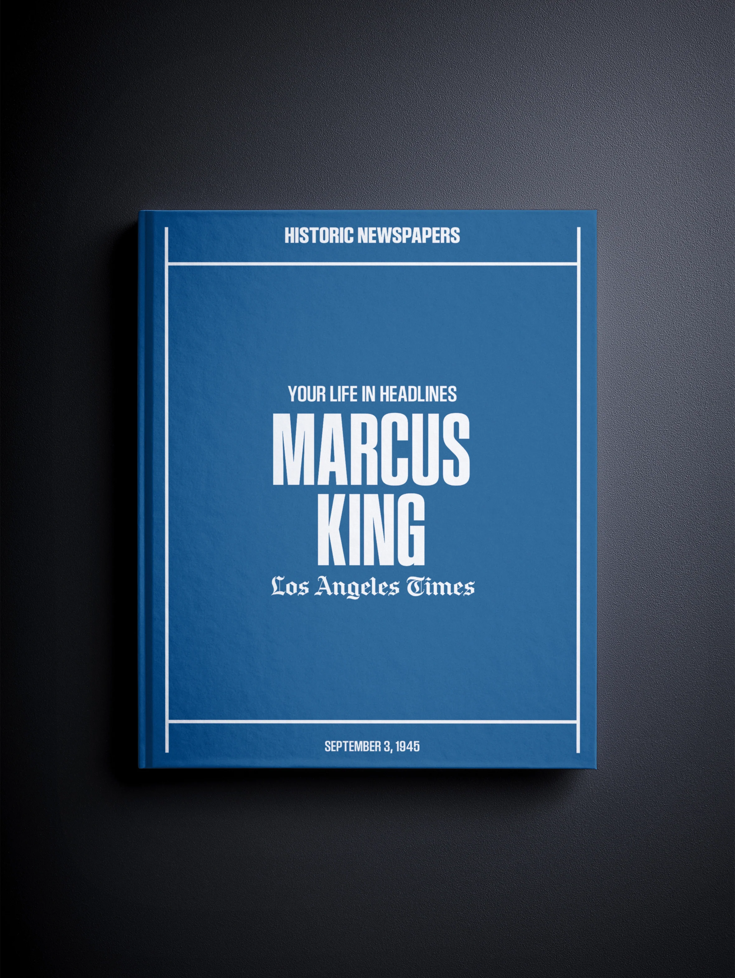 Personalised Birthday Newspaper Book Los Angeles Times Edition - Image 3