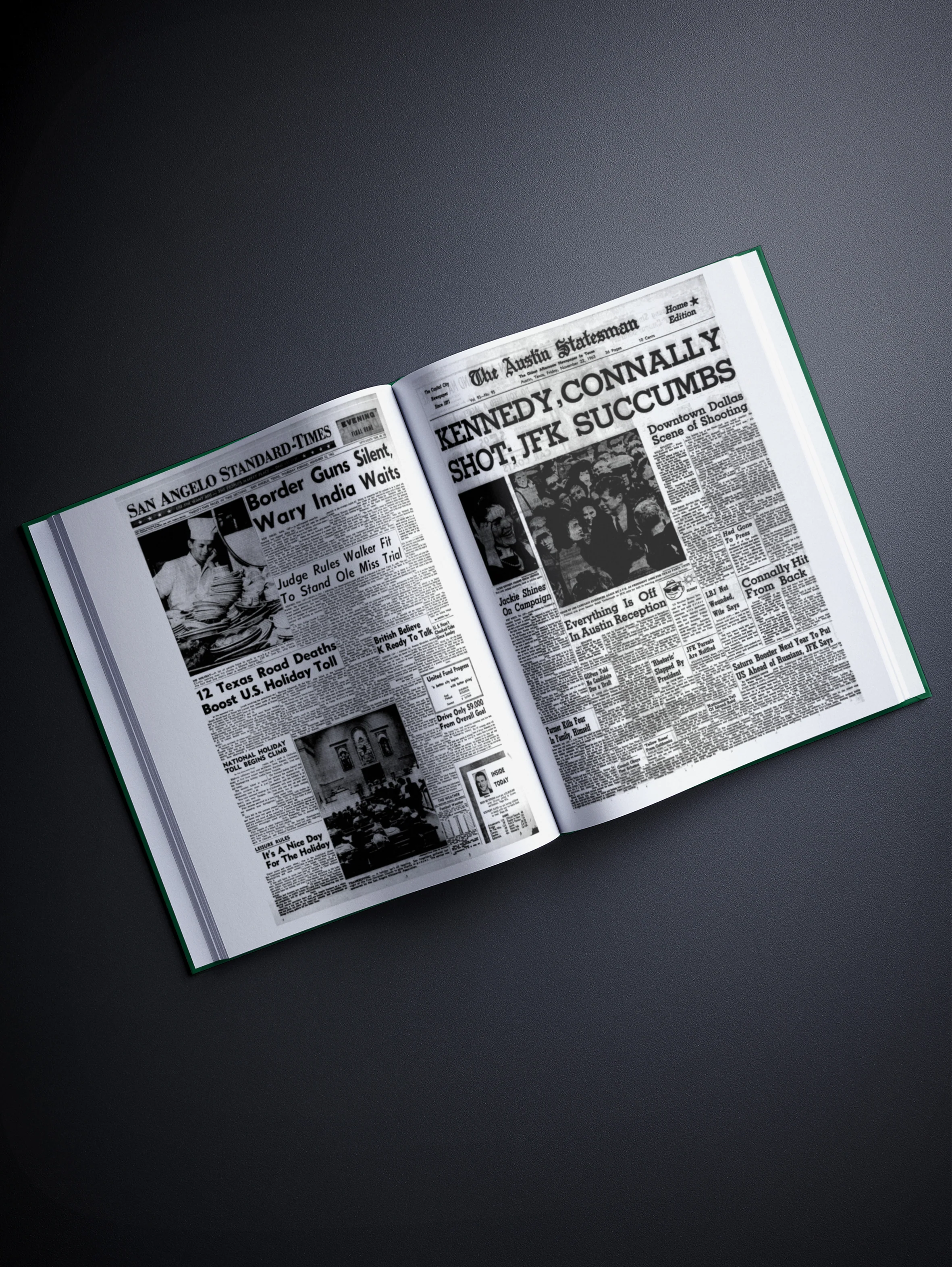 Personalised Birthday Newspaper Book Texas Edition - Image 5