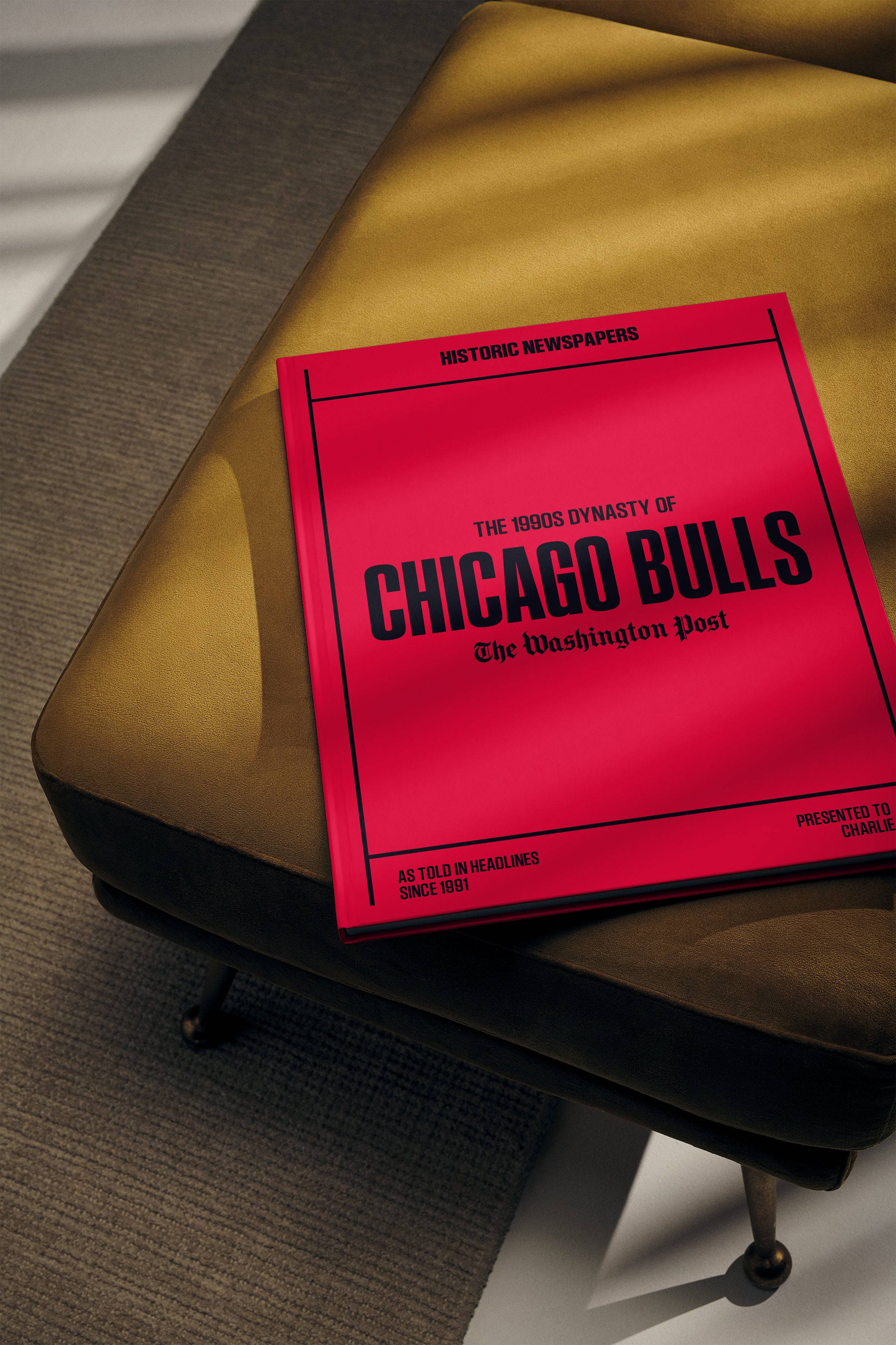 The 1990s Dynasty of Chicago Bulls Washington Post Edition - Image 4
