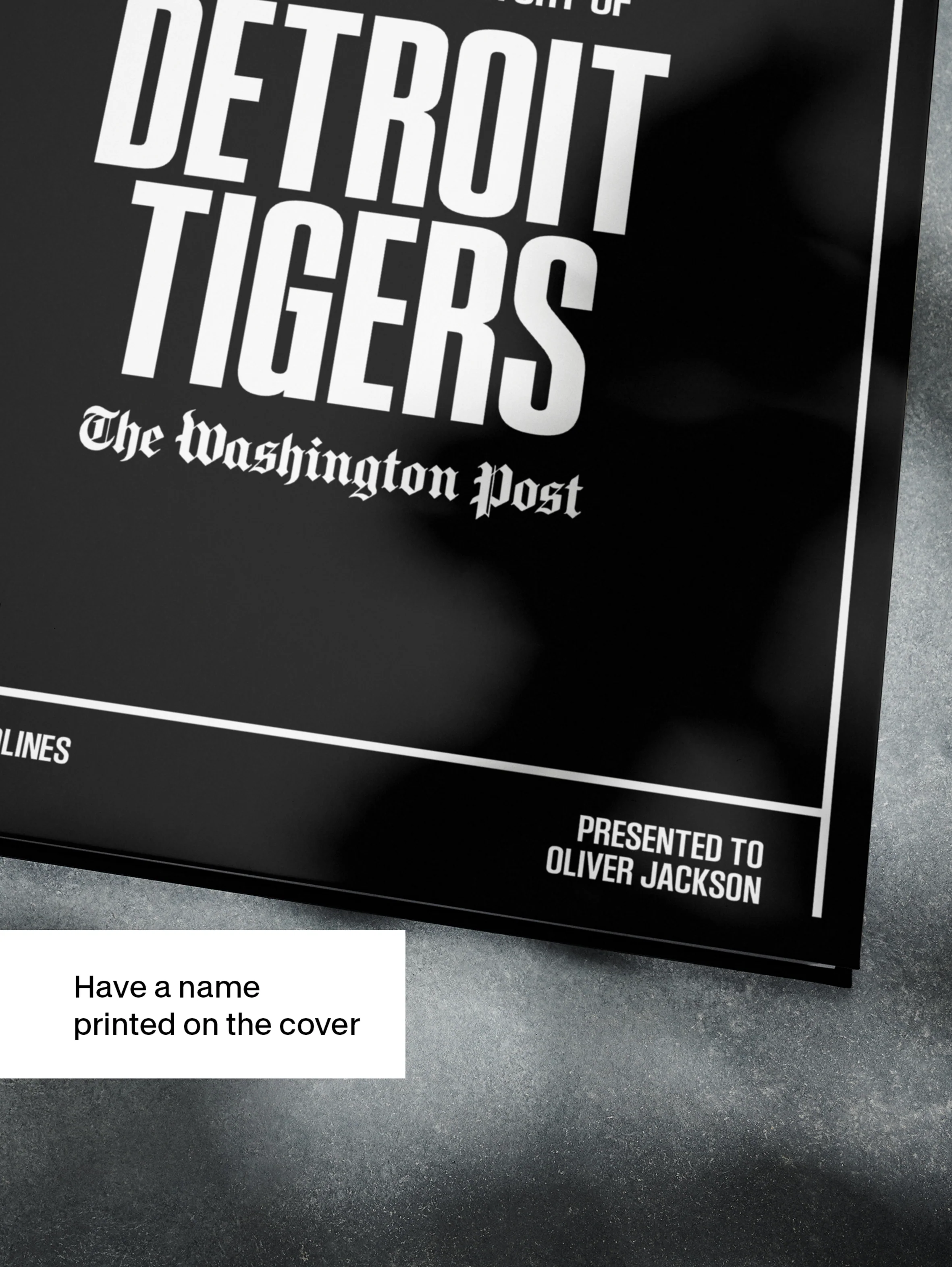 The Baseball History of Detroit Tigers Washington Post Edition - Image 3