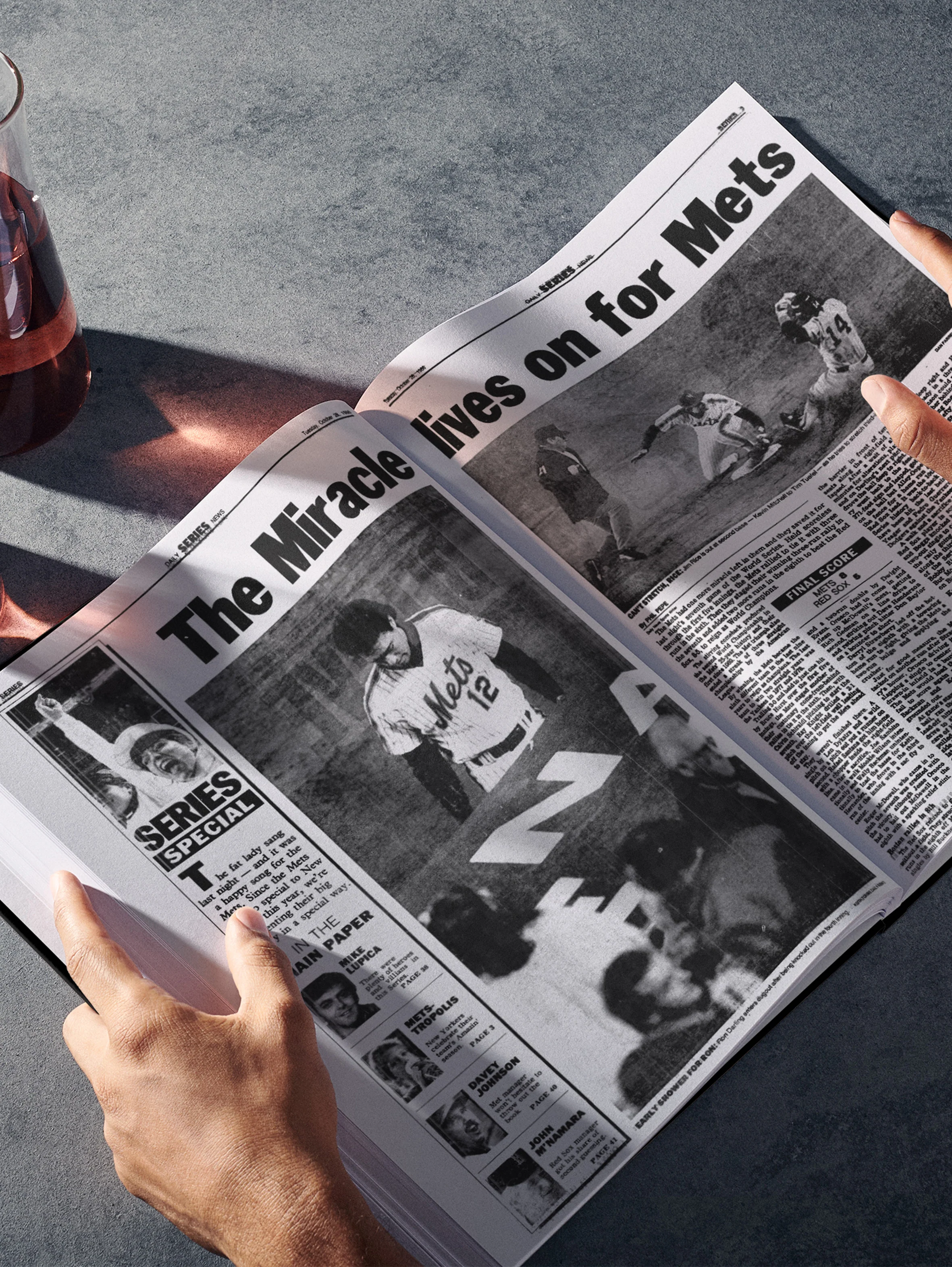 The Baseball History of New York Mets Daily News Edition - Image 7