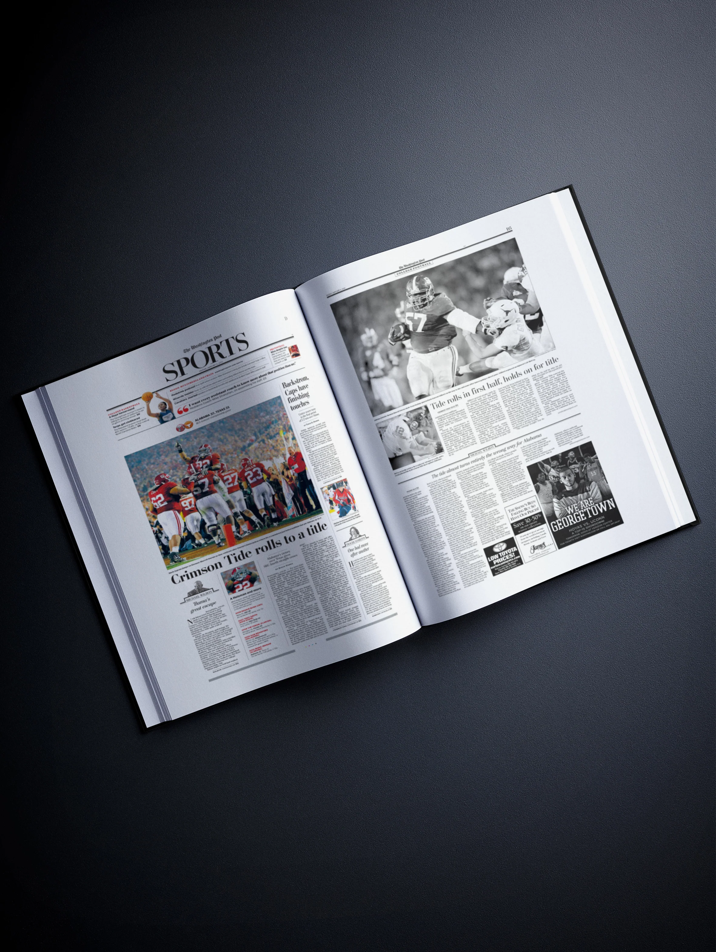 The College Football History of Alabama Crimson Tide Washington Post Edition - Image 6