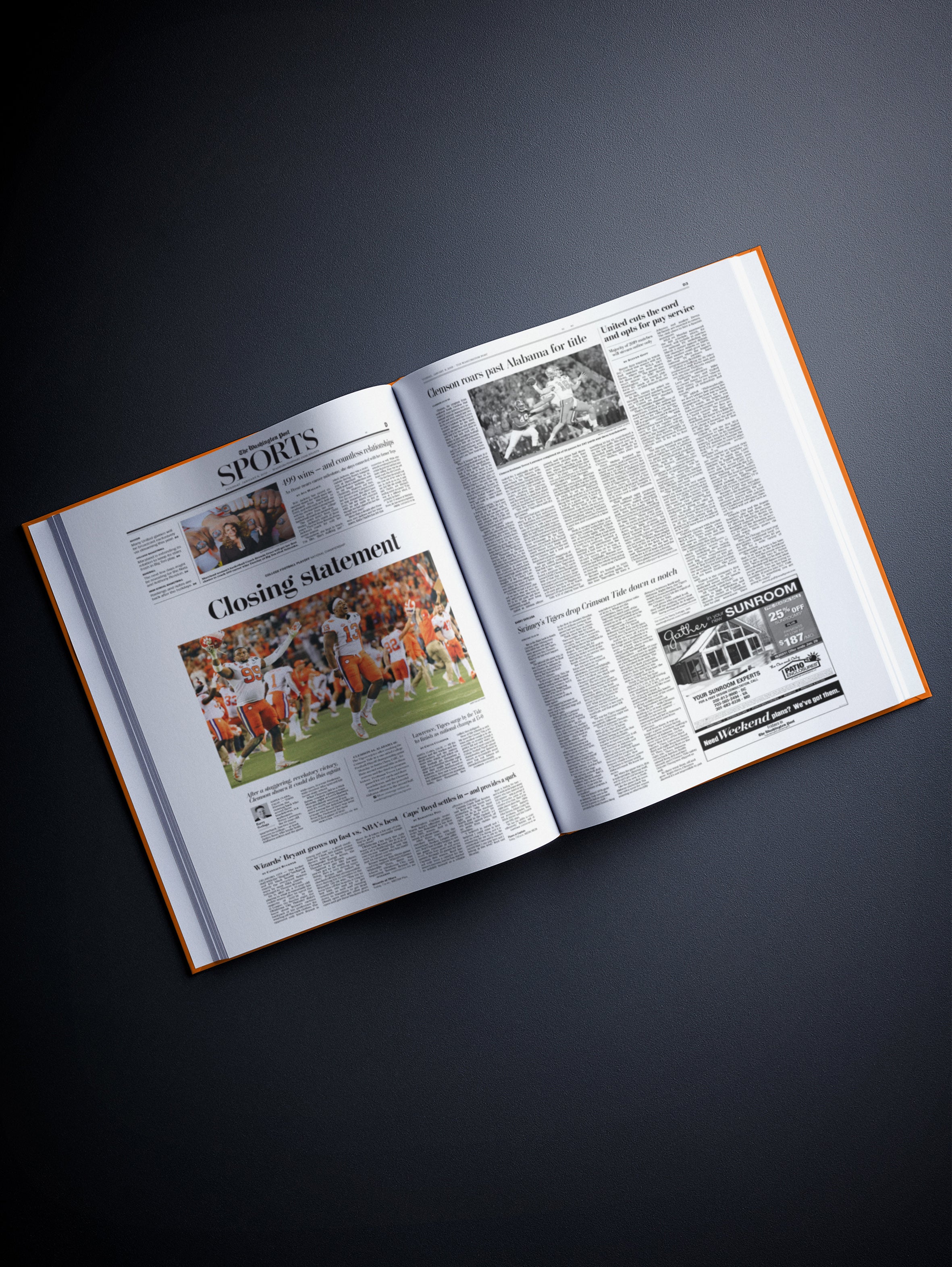The College Football History of Clemson Tigers Washington Post Edition - Image 5