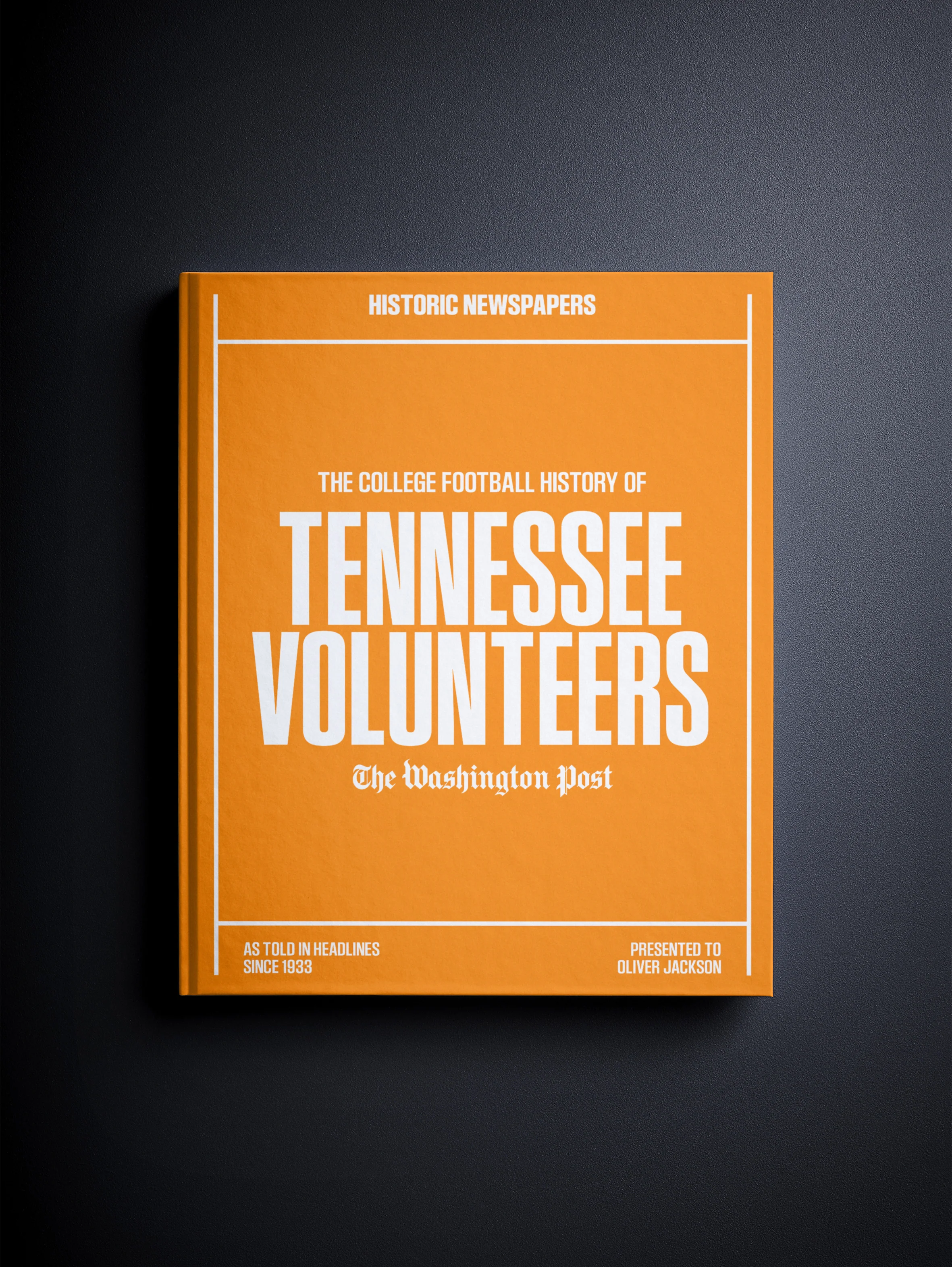 The College Football History of Tennessee Volunteers Washington Post Edition - Image 6