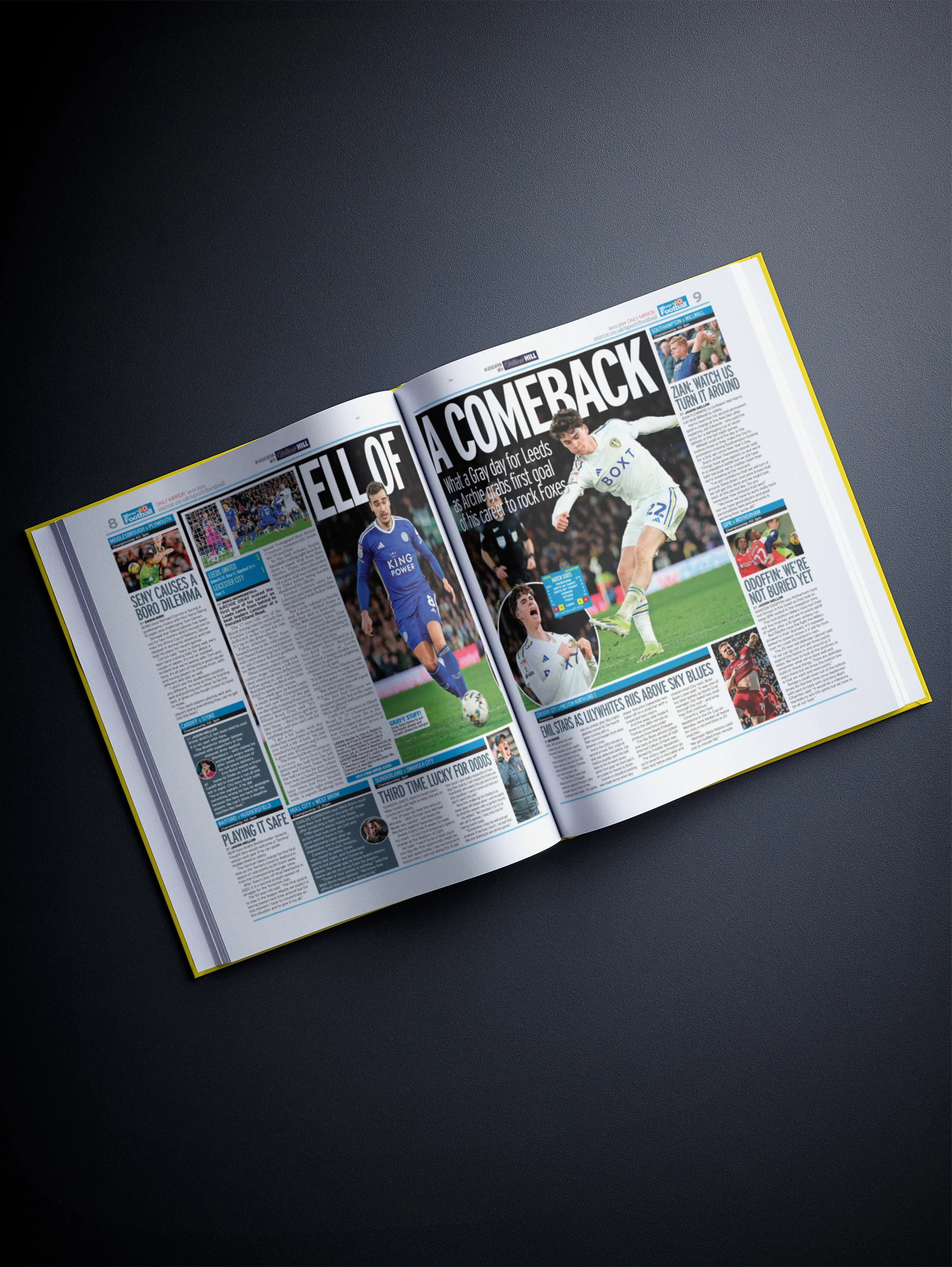 The Soccer History of Leeds United Book - Image 7