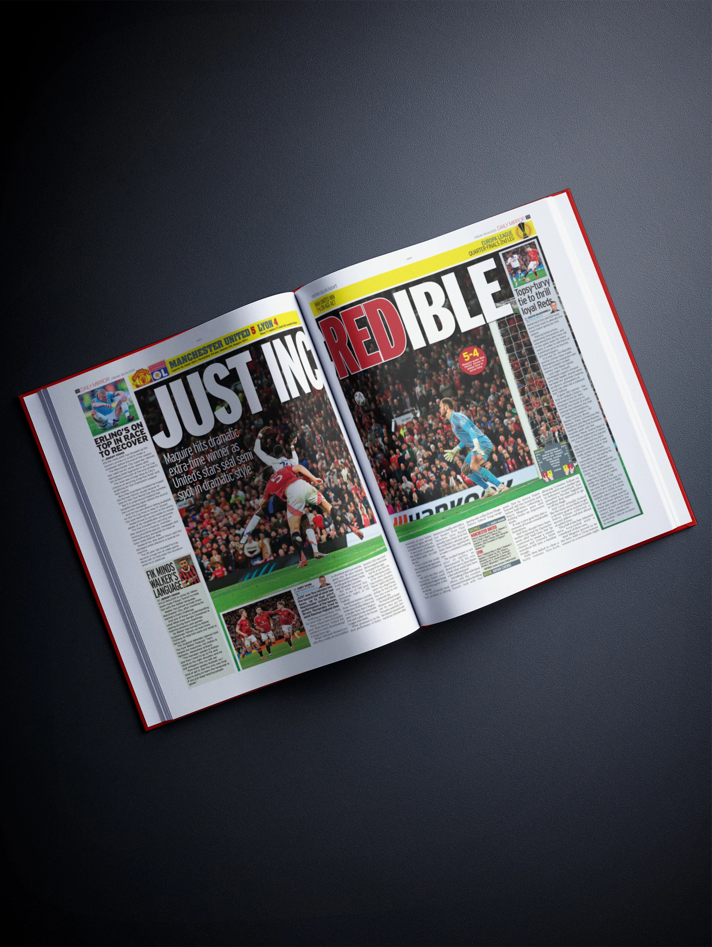 The Soccer History of Manchester United Book - Image 6
