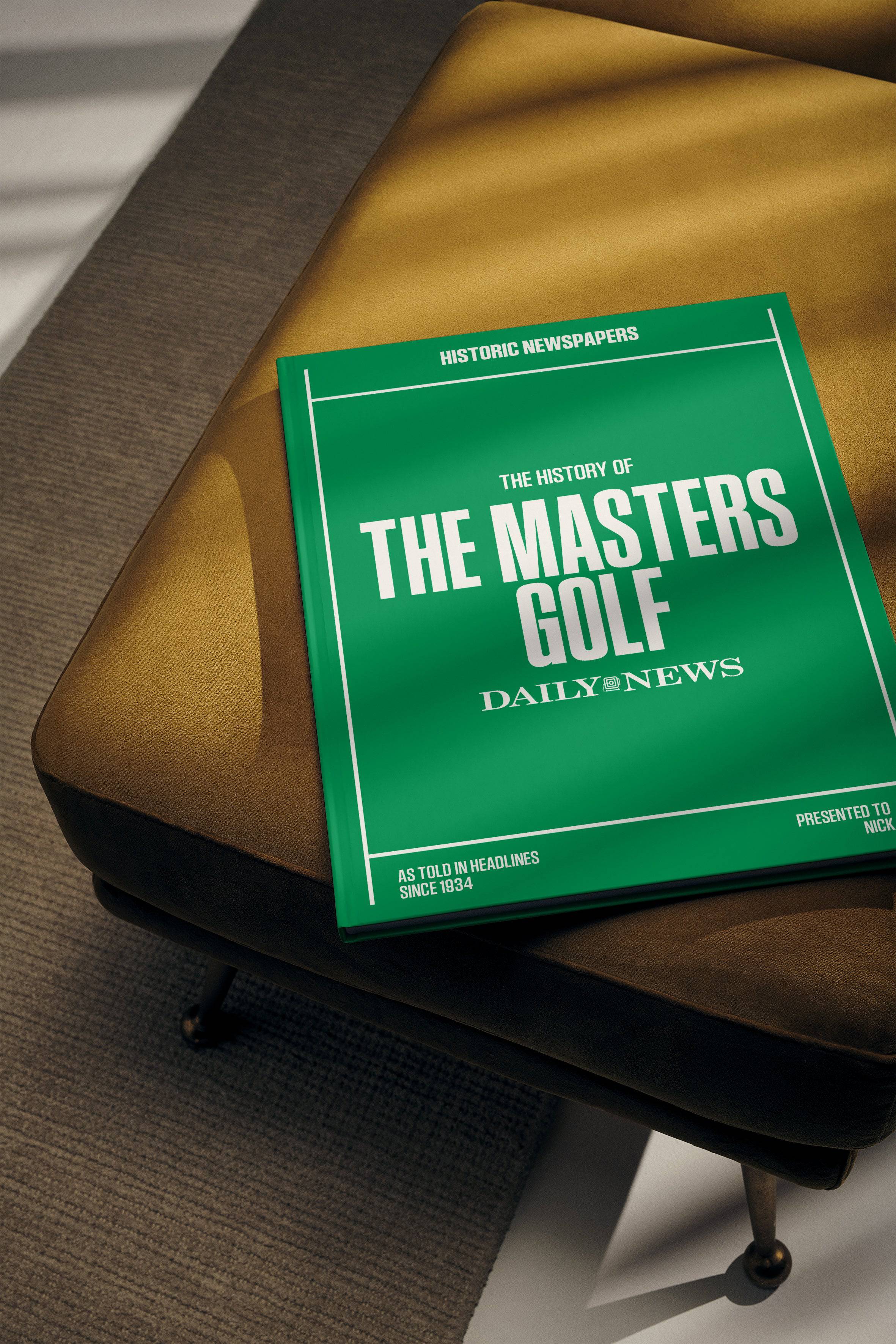 The History of The Masters Golf New York Daily News Edition - Image 3