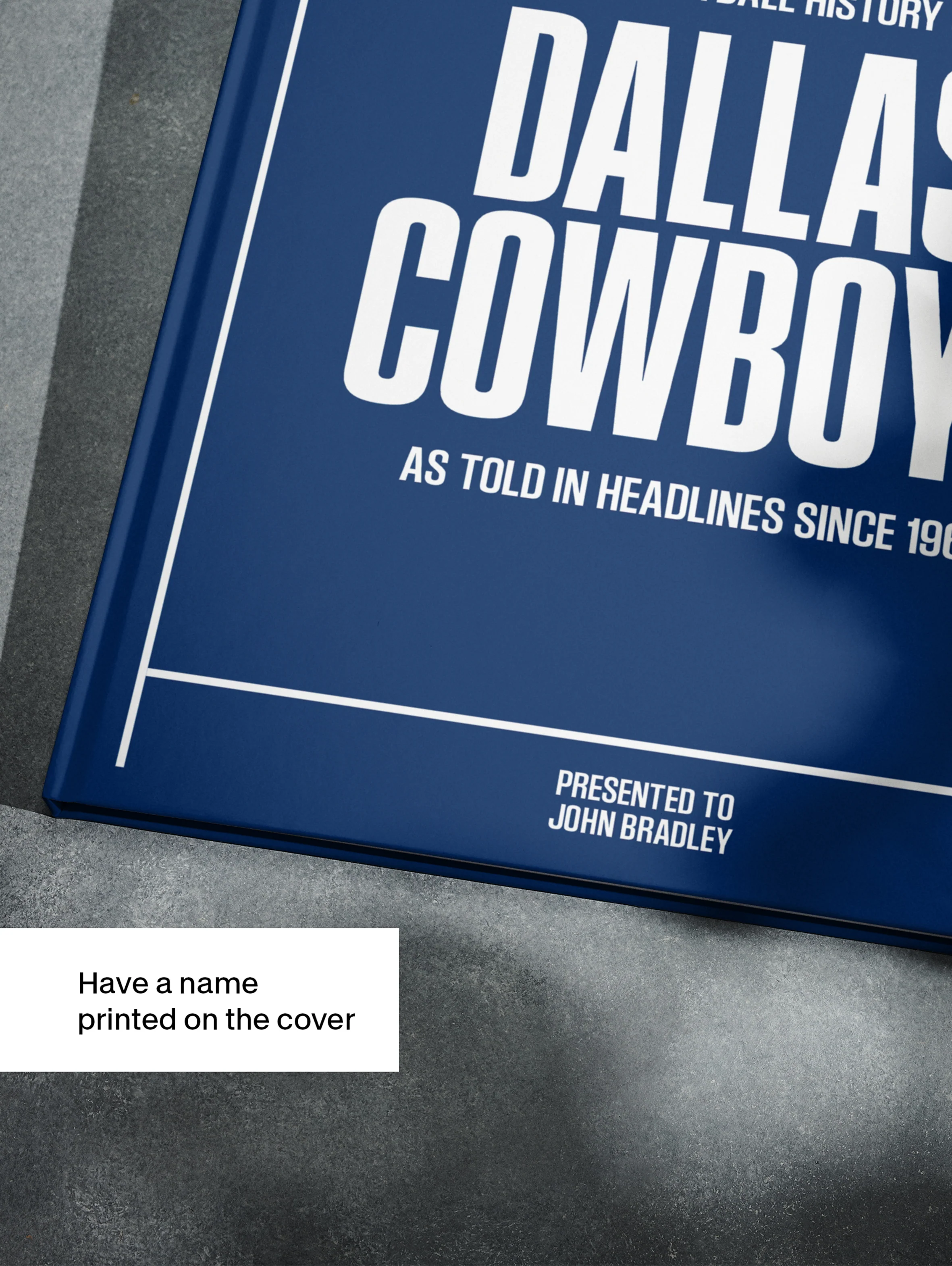 The Football History of Dallas Cowboys Book - Image 10