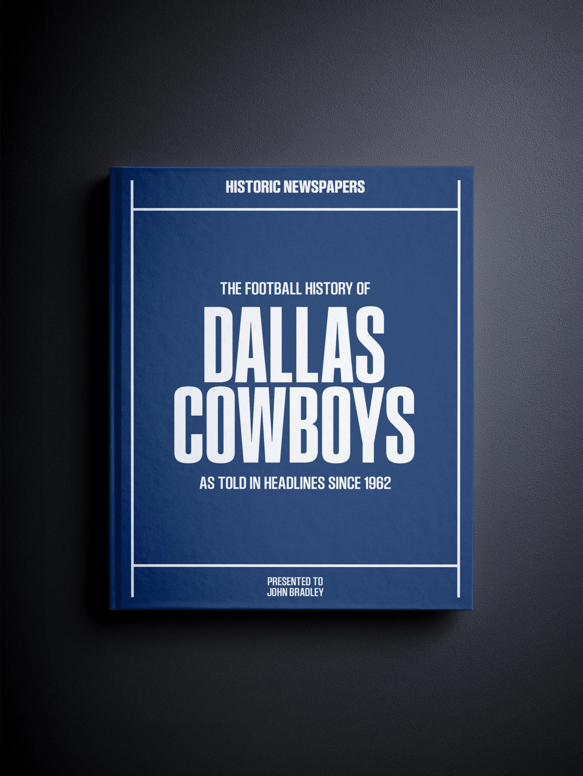The Football History of Dallas Cowboys Book - Image 3