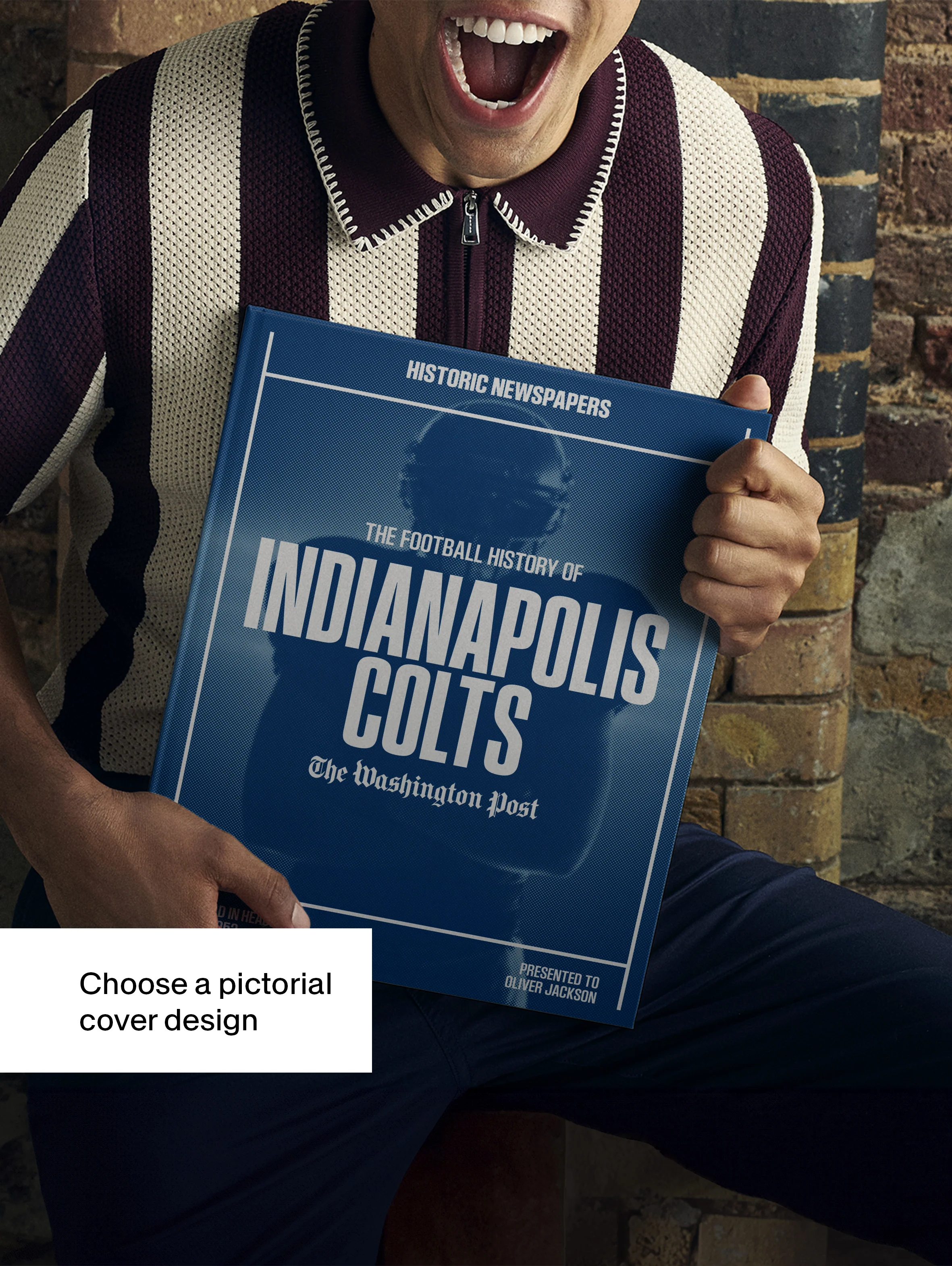 The Football History of Indianapolis Colts Washington Post Edition Book - Image 3