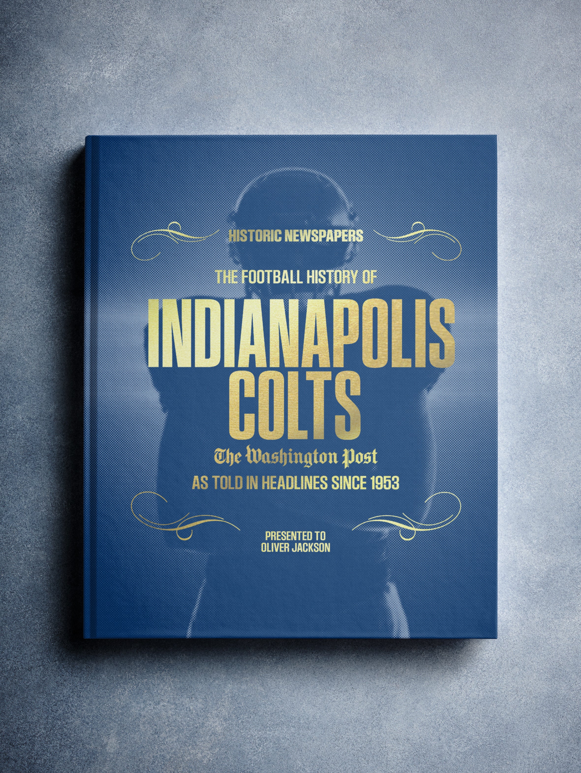 The Football History of Indianapolis Colts Washington Post Edition Book - Image 9