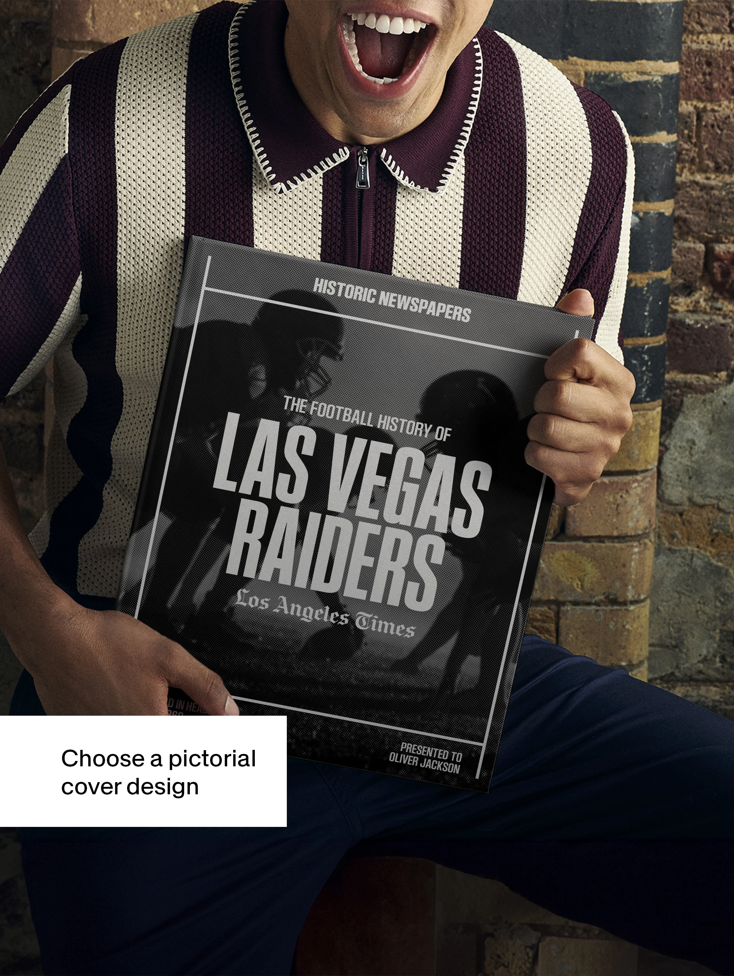 The Football History of Las Vegas Raiders Los Angeles Times Edition Book - Image 4