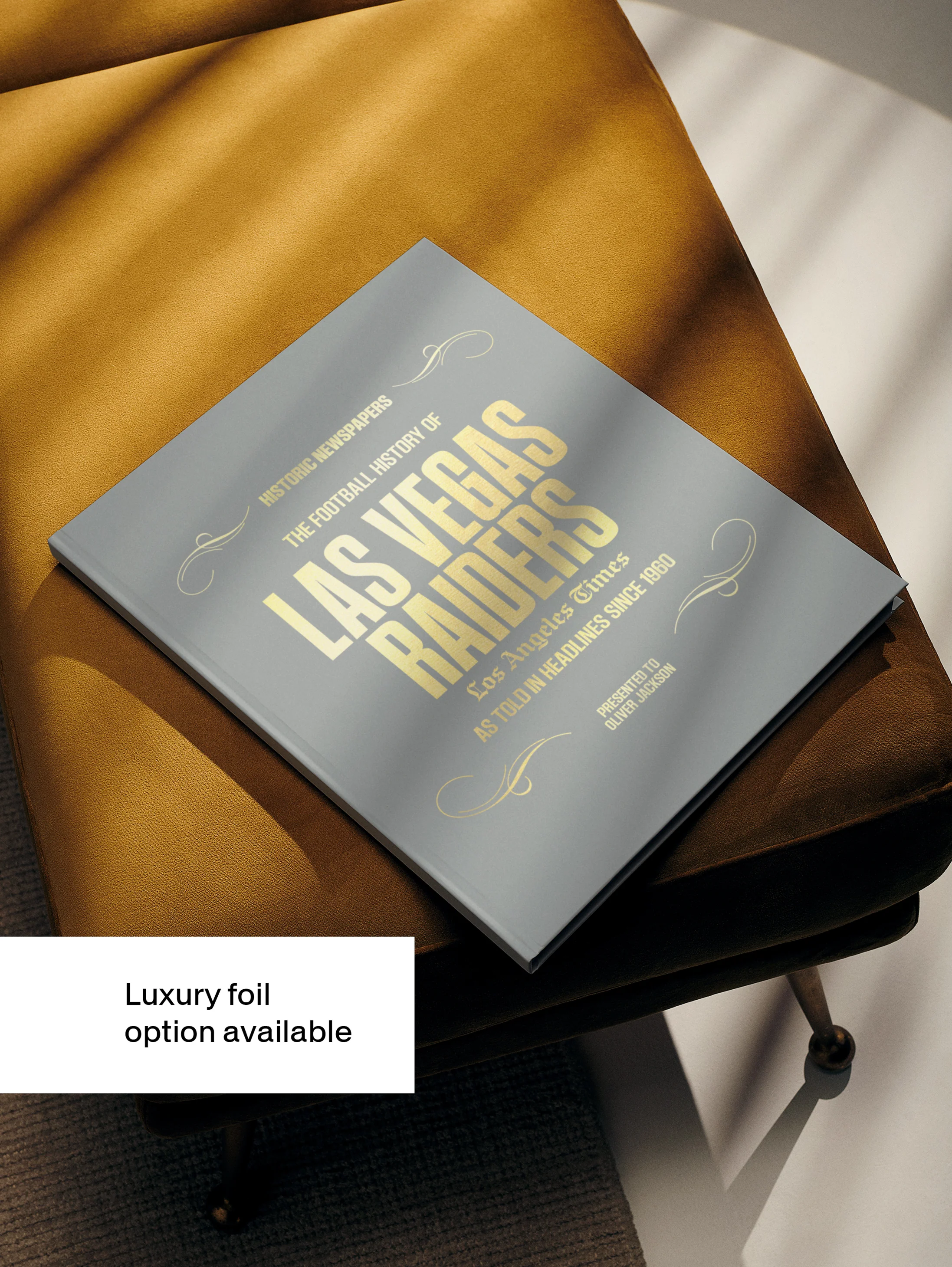 The Football History of Las Vegas Raiders Los Angeles Times Edition Book - Image 6
