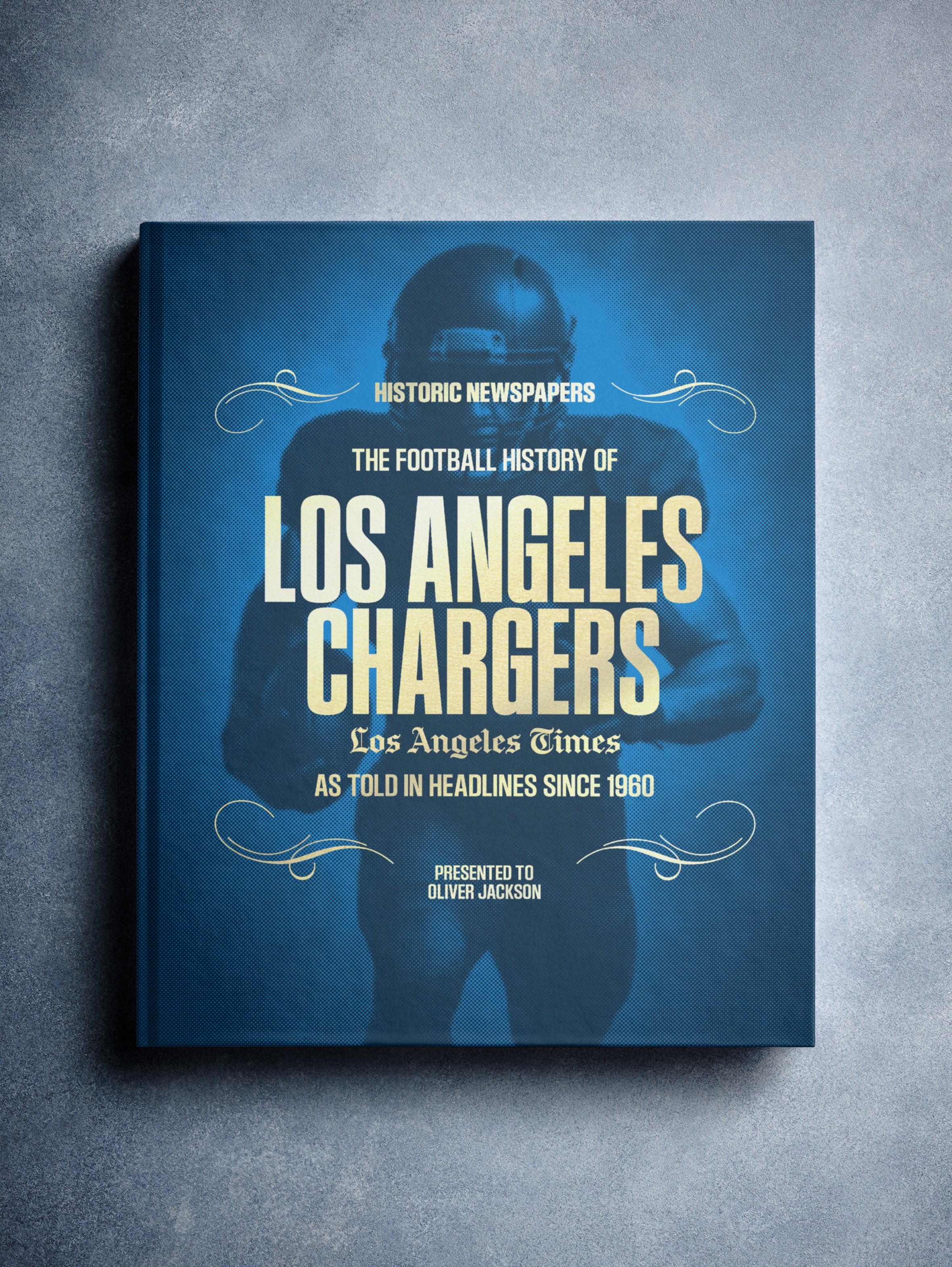 The Football History of Los Angeles Chargers Los Angeles Times Edition Book - Image 6