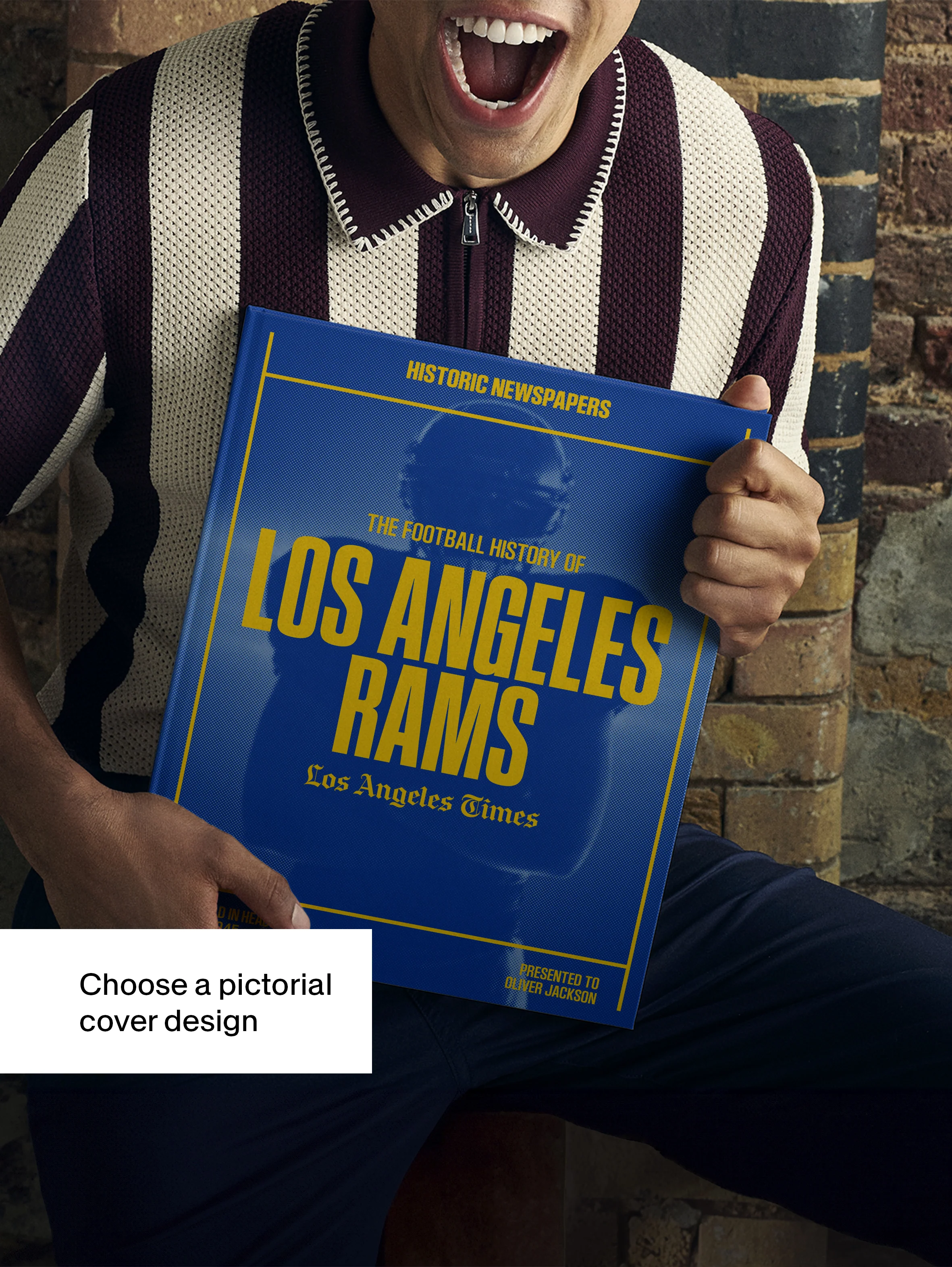 The Football History of Los Angeles Rams Los Angeles Times Edition Book - Image 3