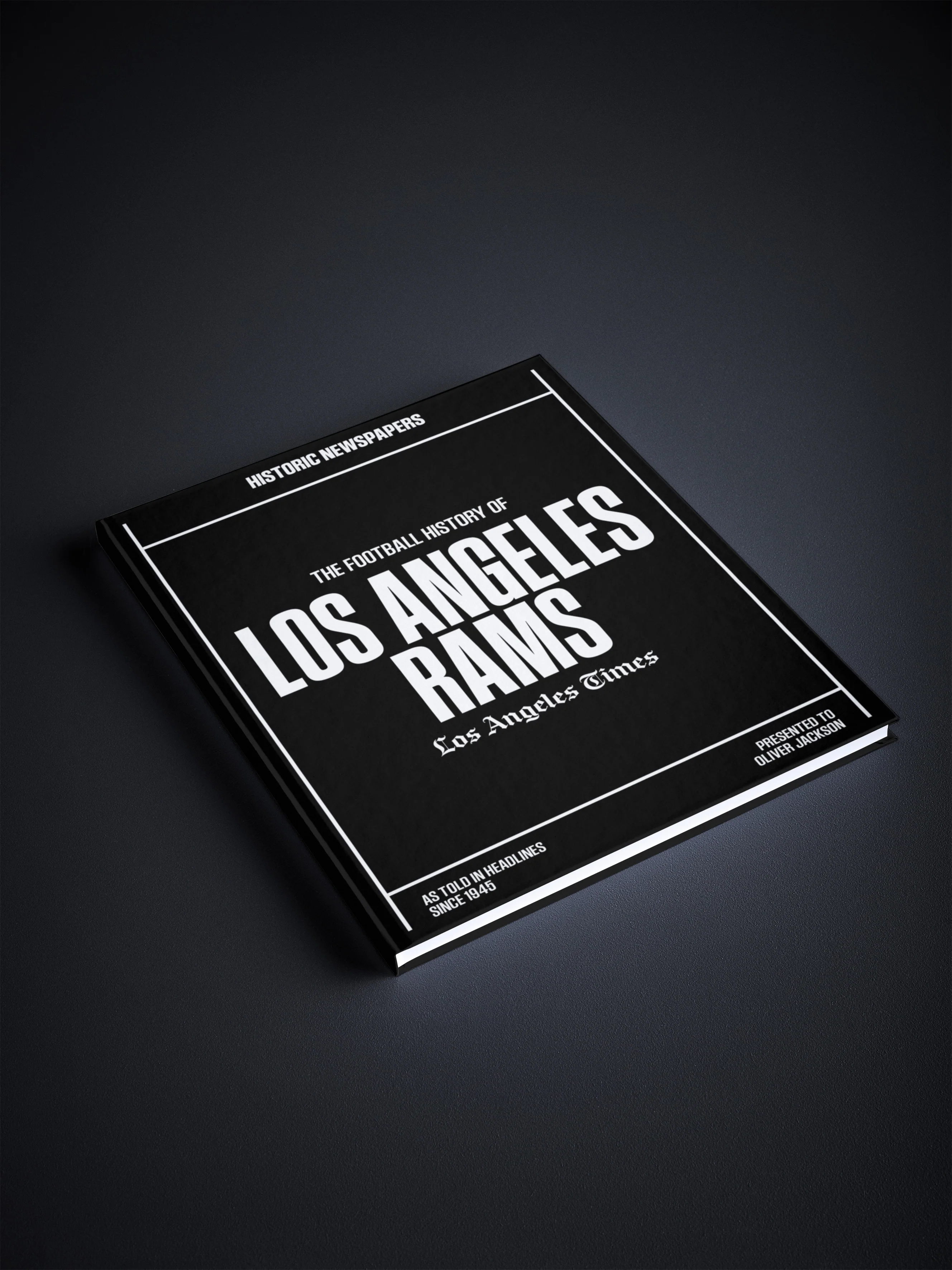 The Football History of Los Angeles Rams Los Angeles Times Edition Book - Image 9