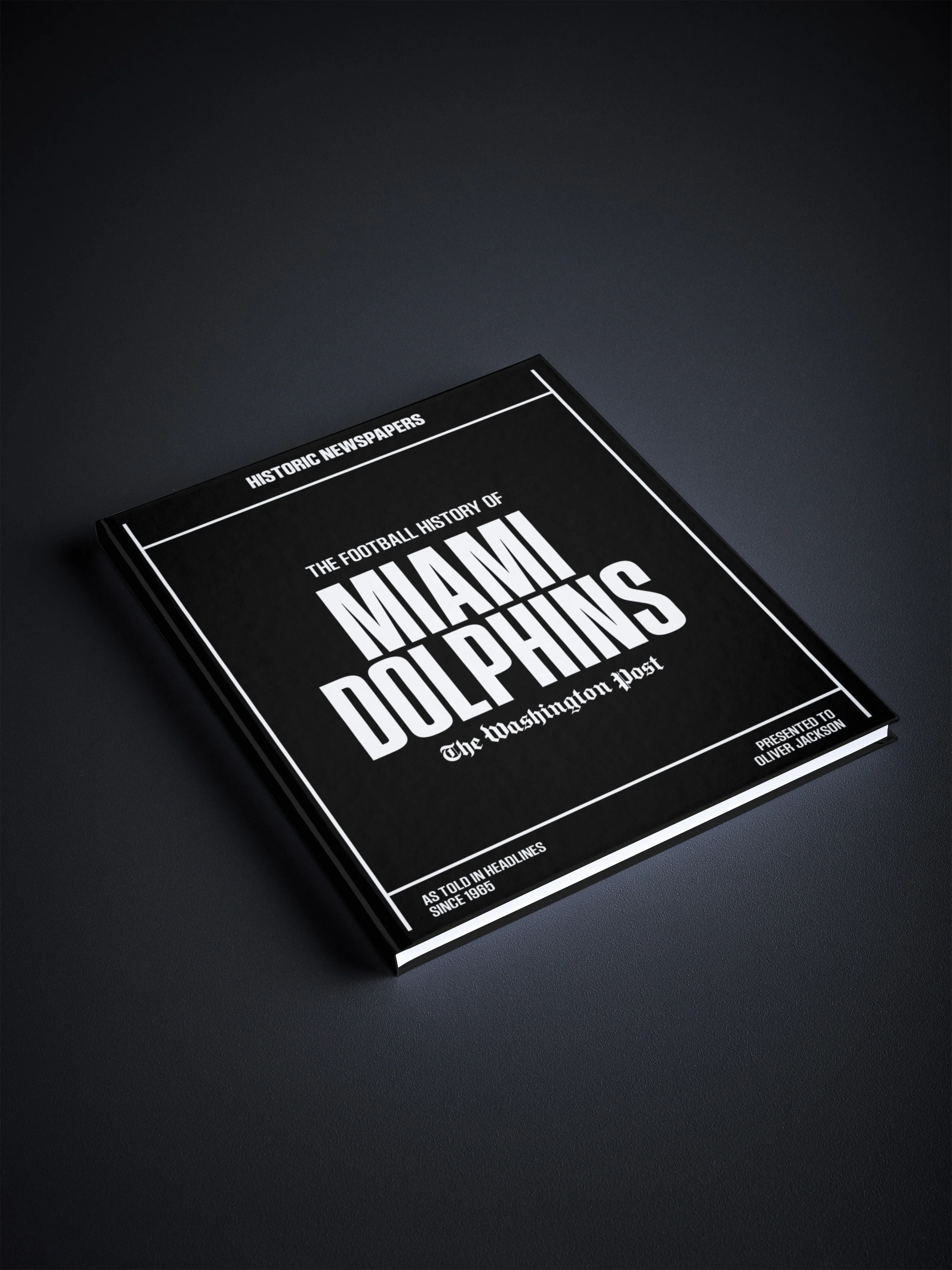 The Football History of Miami Dolphins Washington Post Edition Book - Image 10