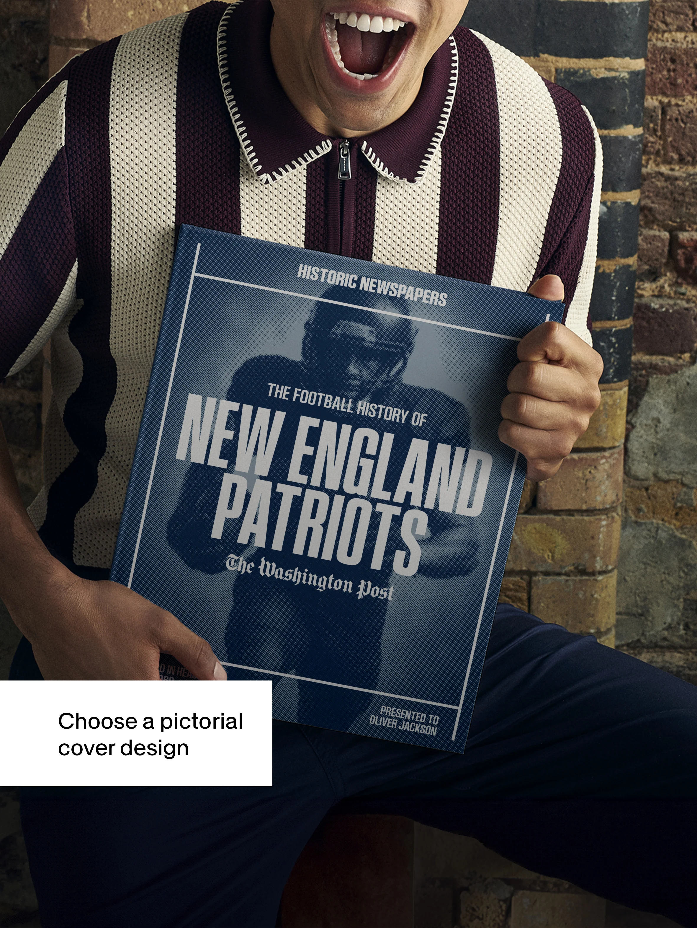 The Football History of New England Patriots Washington Post Edition Book - Image 3