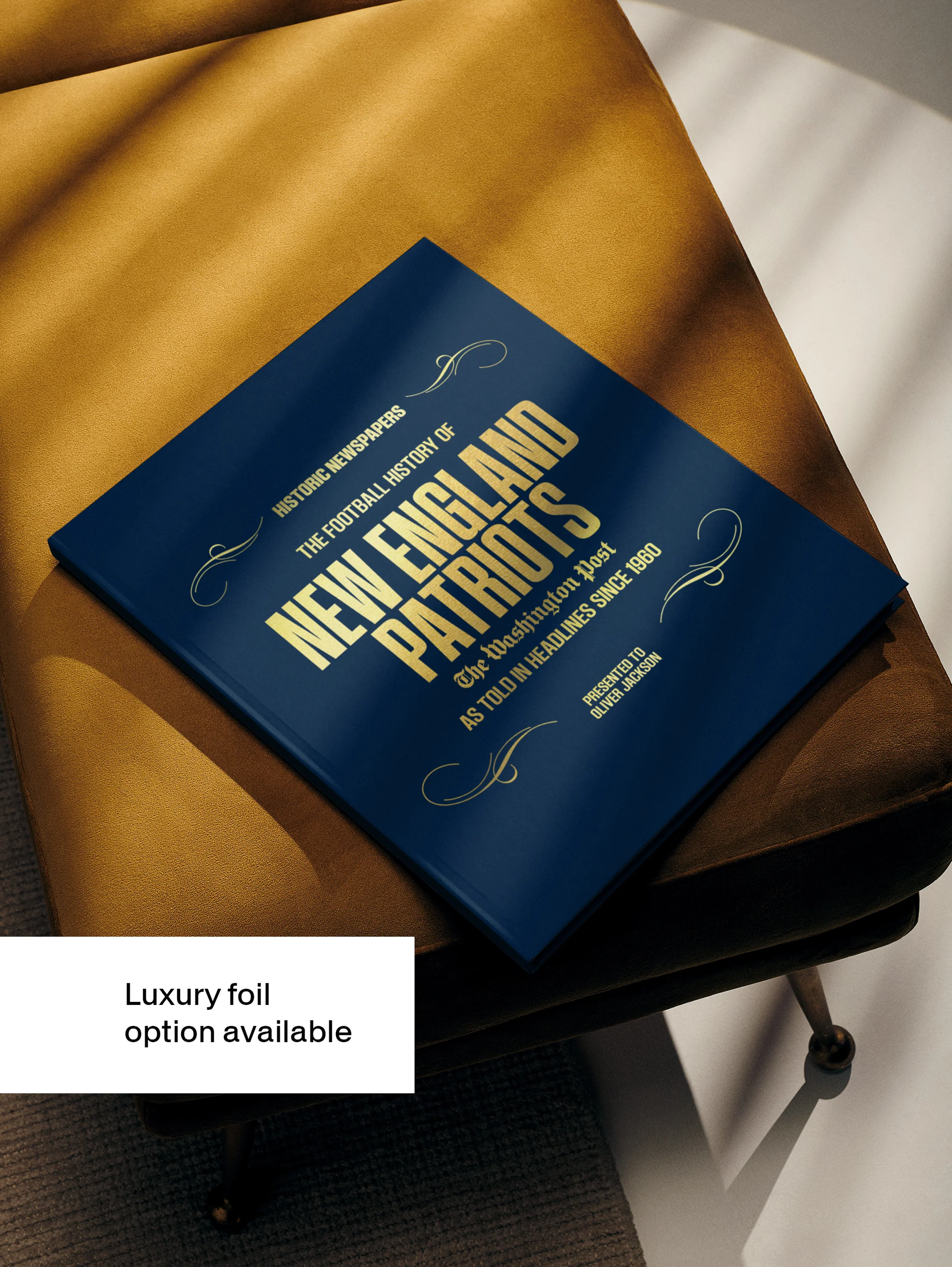 The Football History of New England Patriots Washington Post Edition Book - Image 6