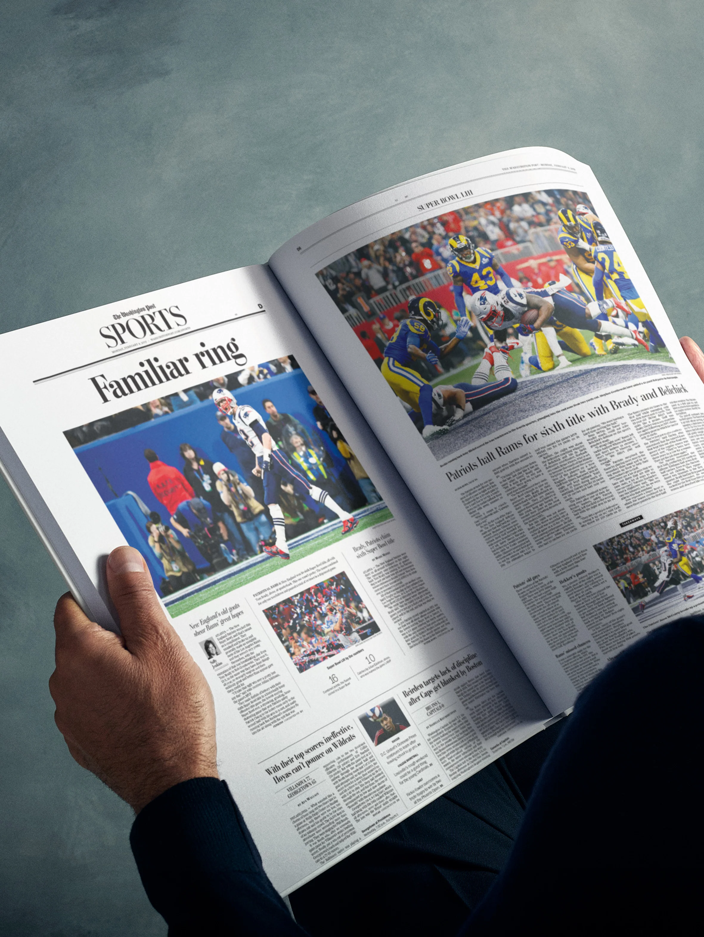 The Football History of New England Patriots Washington Post Edition Book - Image 7