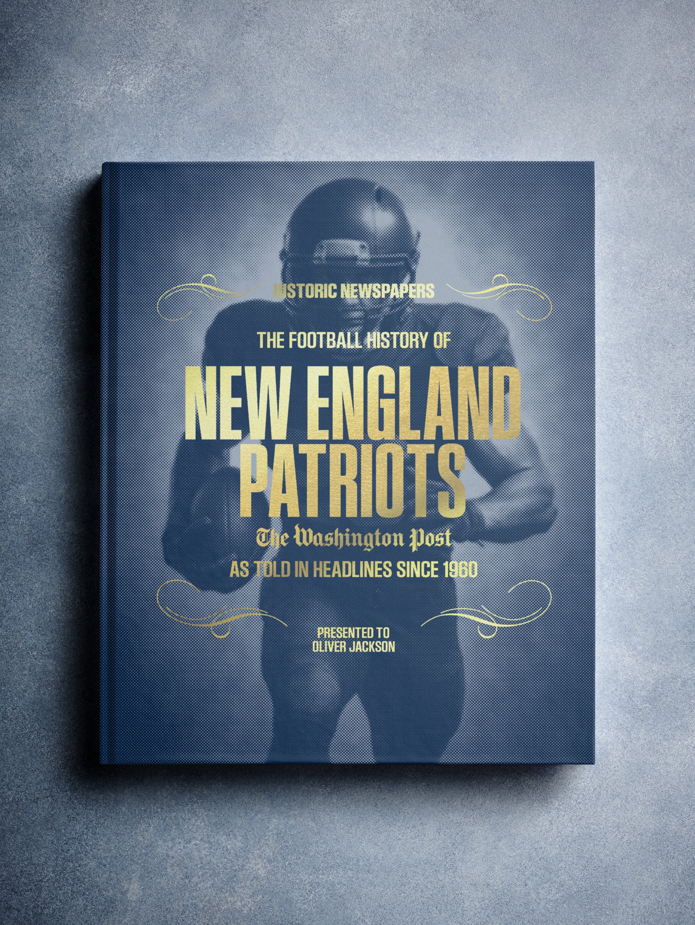 The Football History of New England Patriots Washington Post Edition Book - Image 8
