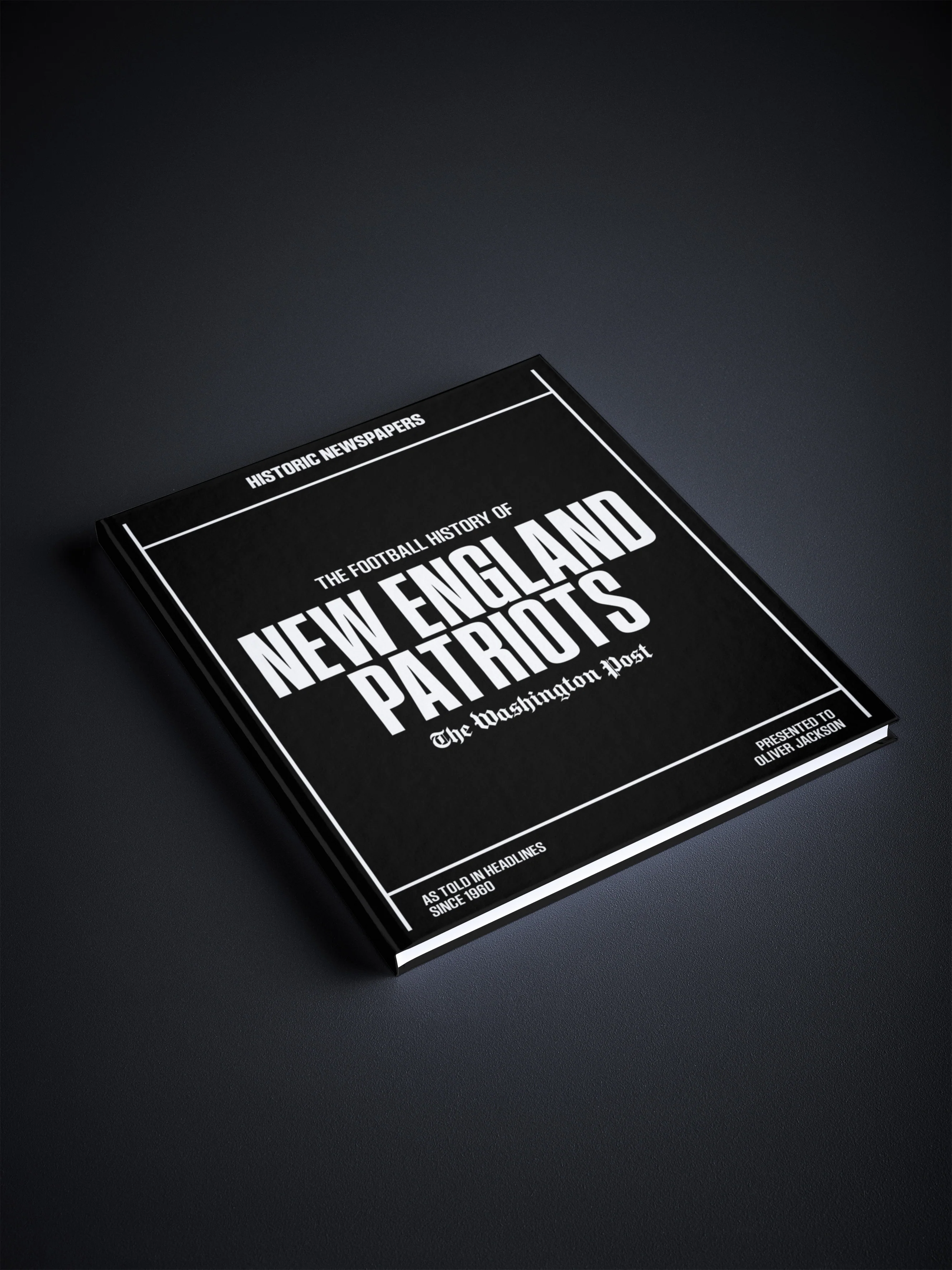 The Football History of New England Patriots Washington Post Edition Book - Image 9