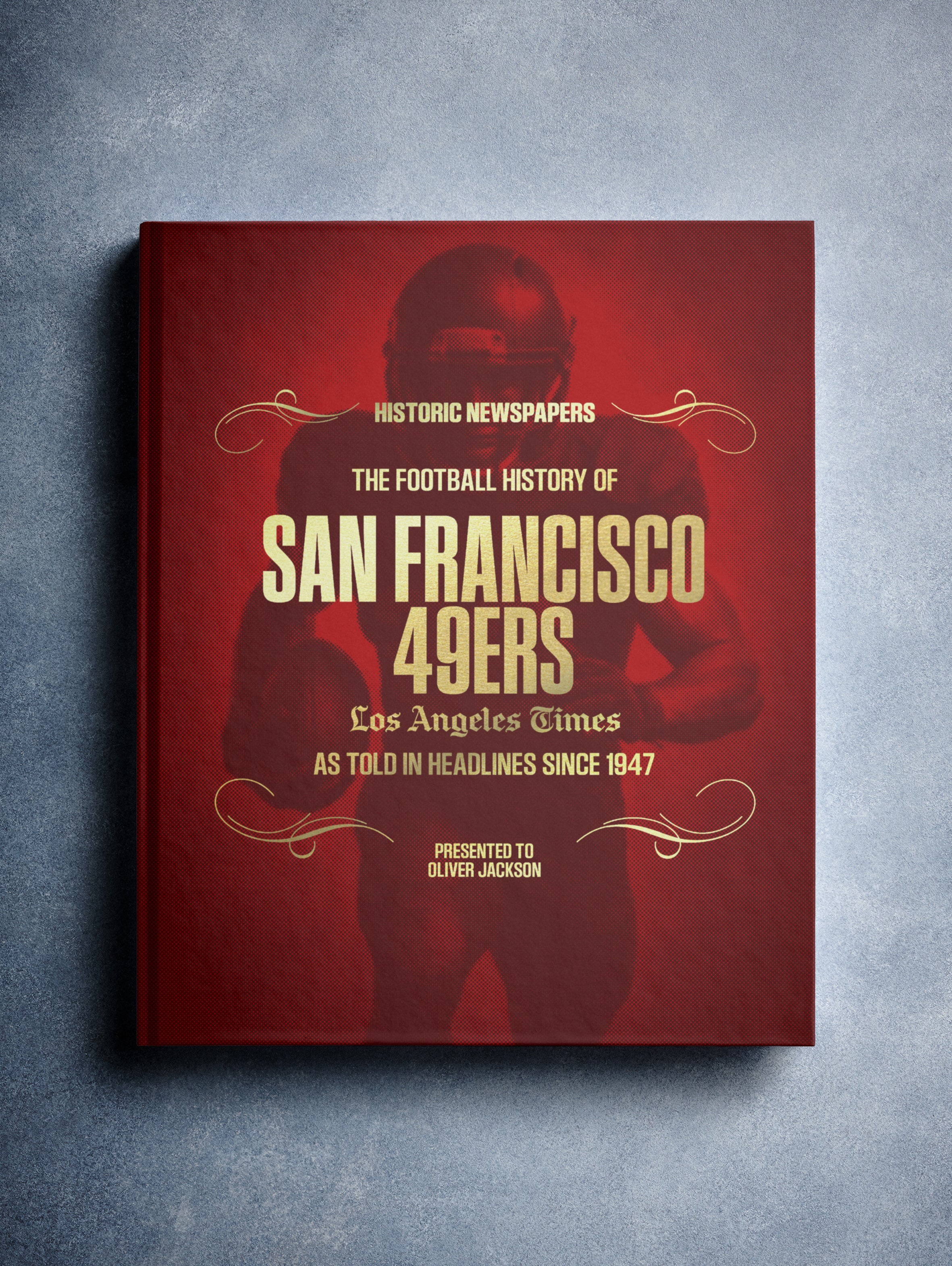 The Football History of San Francisco 49ers Los Angeles Times Edition Book - Image 3